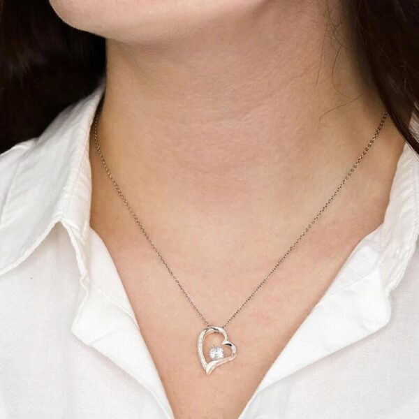 My Soul Mate Forever Love Heart Pendant Necklace - Image 2