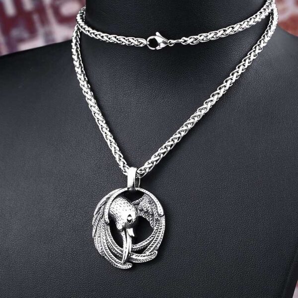 Mens Fashion Vintage Animal-shaped Stainless Steel Pendant - Image 3