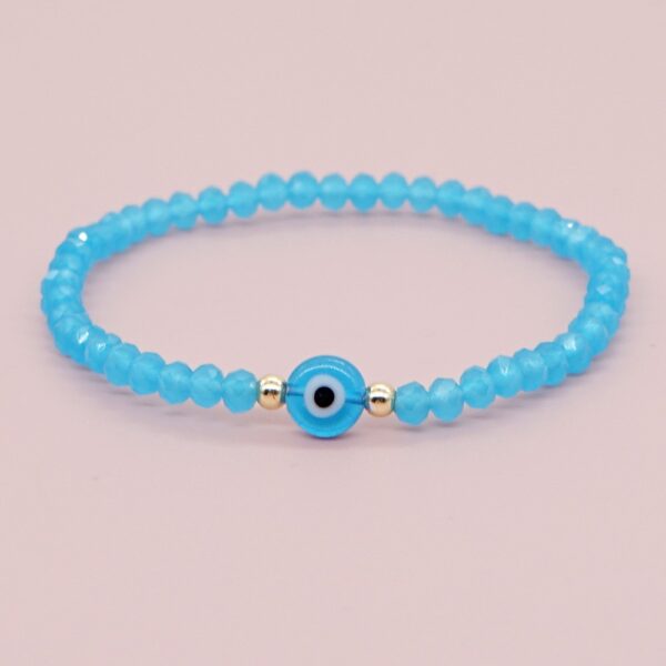 Multi-Color Fashion Cut Crystal Bracelet Simple - Image 10