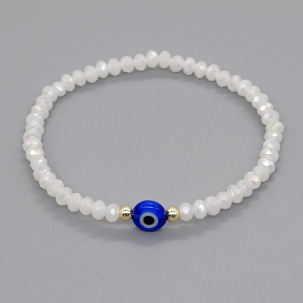 Multi-Color Fashion Cut Crystal Bracelet Simple - Image 7