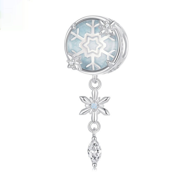 Silver Jewelry Snowflake Series Beaded Bracelet Accessories - Image 9