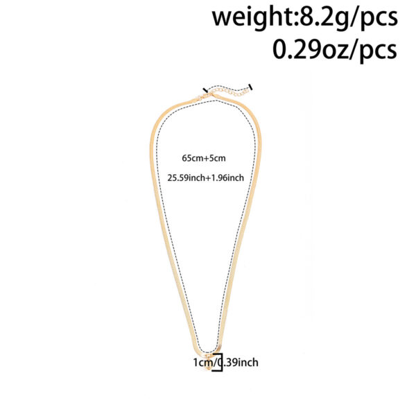 Fashion Alloy Peach Heart Waist Chain Pendant - Image 5